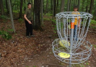 Disc golf course.