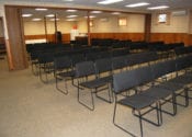 Homestead Cedar Hall meeting room.