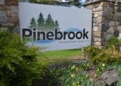 Pinebrook sign.