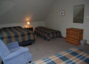 Creekview Lodge bedroom.