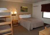 Homestead retreat center bedroom.