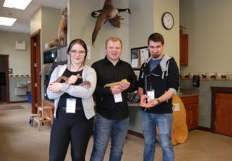 Our staff at the Nature Center.