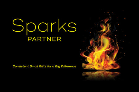Sparks Partner: Consistent Small Gifts for a Big Difference.