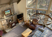 Streamside Lodge living room.