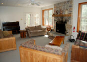 Creekview Lodge living room.