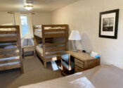 Mountain Laurel Lodge bedroom.