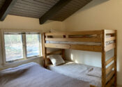Streamside Lodge bedroom.