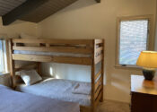 Streamside Lodge bedroom.